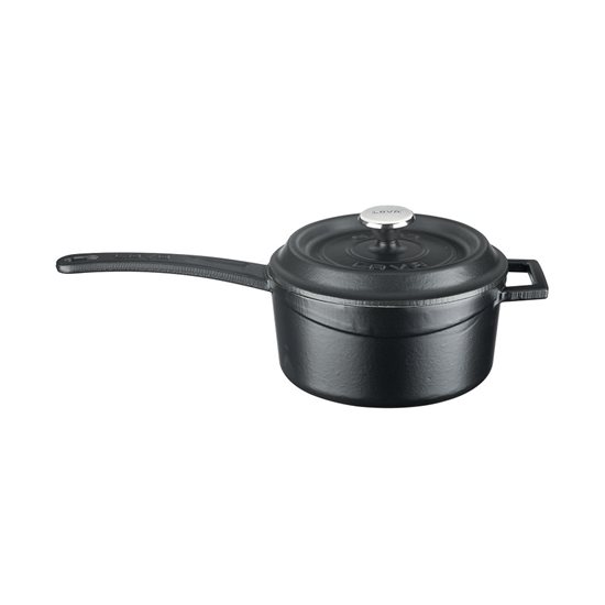 Cacerola, hierro fundido, gama "Edition", 16 cm, negro mate - marca LAVA