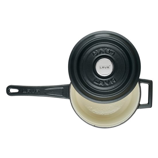 Cacerola, hierro fundido, gama "Edition", 16 cm, negro mate - marca LAVA