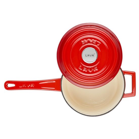 Кастрюля, чугун, ассортимент "Edition", 16 см, красный - бренд LAVA