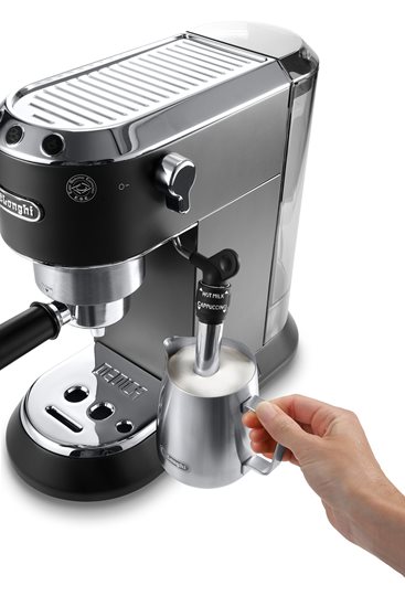 Ročni espresso aparat, 1300W, "Dedica", črn - De'Longhi