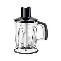 Chopper for MQ 40 hand blender, 1.25L, Black - Braun
