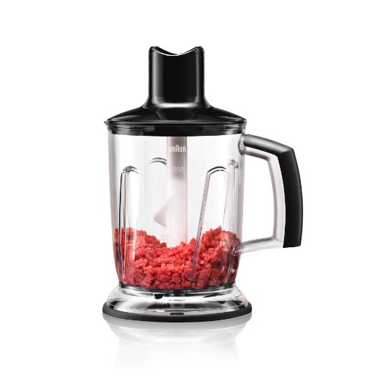 El blenderi için doğrayıcı, 1,25 L, Siyah – Braun