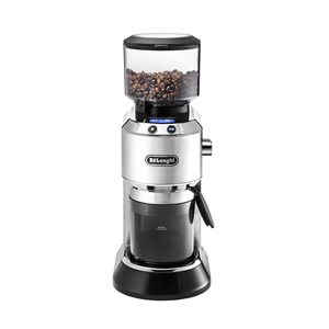 Kavos malūnėlis, 350g, 150W, "Dedica", sidabro spalvos - DeLonghi