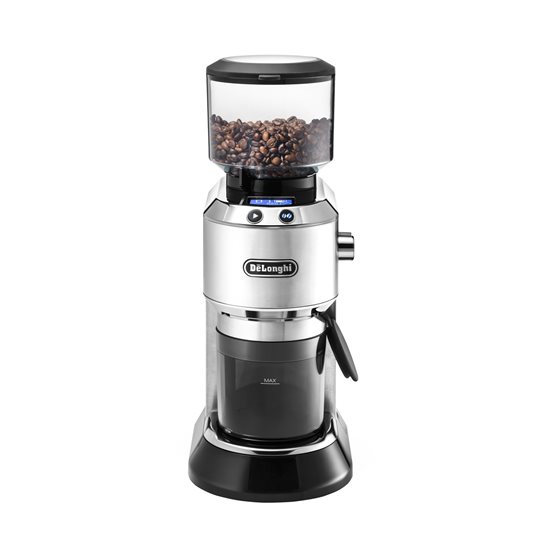 Kahvimylly, 350g, 150W, "Dedica", hopeanvärinen - DeLonghi