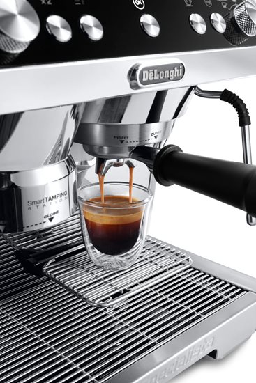 Manual espresso machine, 1450W, "La Prestista Prestigio", silver colour - De'Longhi