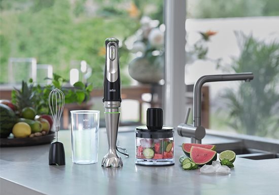 "MultiQuick 9" hand blender, 1200W, Black - Braun