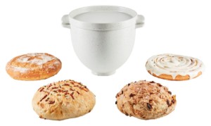 Keraamiline kauss, 4,7 L, leiva jaoks, Grey - KitchenAid