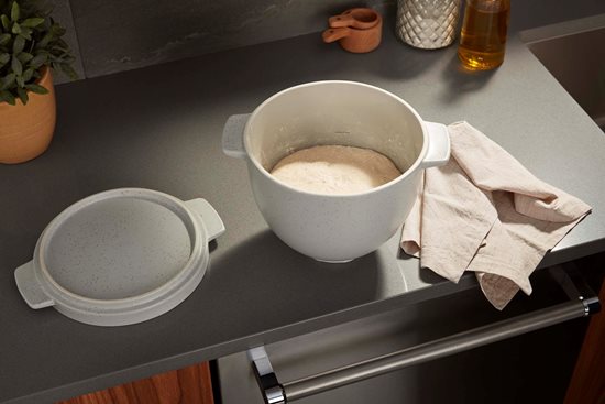 Keramikkskål, 4,7 L, for brød, Grey - KitchenAid