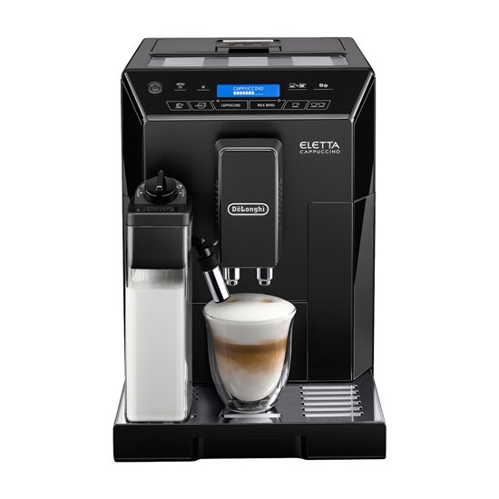 Máquina de café expresso automática, 1450W, "Eletta Cappuccino", Preto - De'Longhi