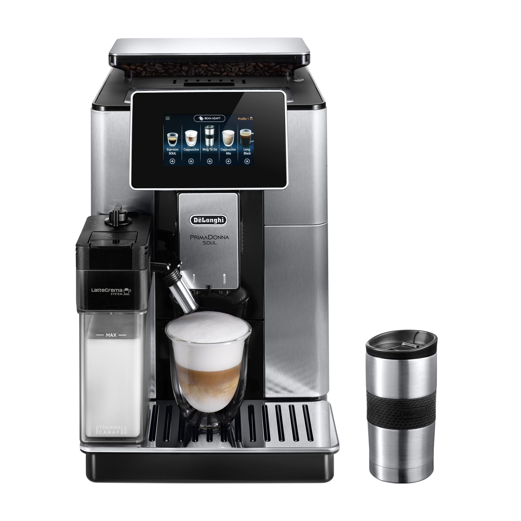 espresso machine, 1450W, Soul", silver / black - DeLonghi | KitchenShop