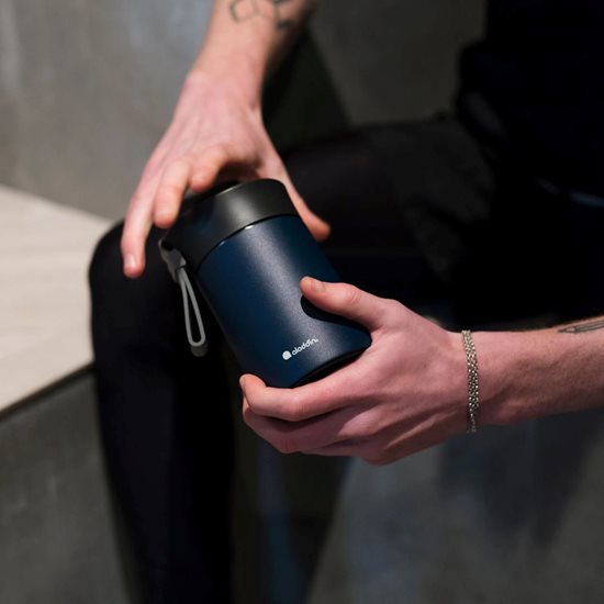 Vacuum-sealed mug, stainless steel, 400ml, <<Lava Black>>, "Bistro" - Aladdin