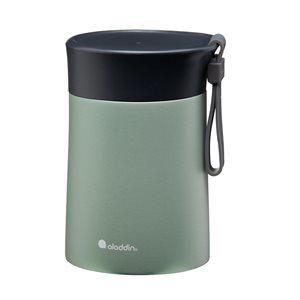 Vacuum insulated thermos mug, stainless steel, 400ml, <<Sage Green>>, "Bistro" - Aladdin