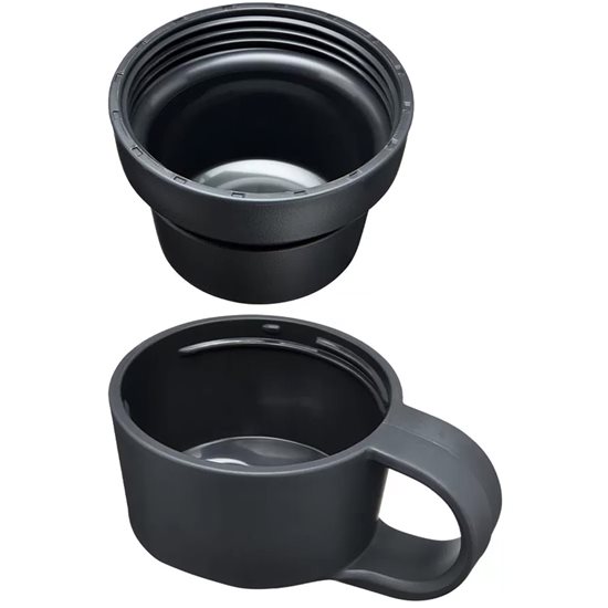 Termoizolująca butelka ze stali nierdzewnej, 1,1 l, <<Lava Black>>, "CityPark Thermavac" - Aladdin