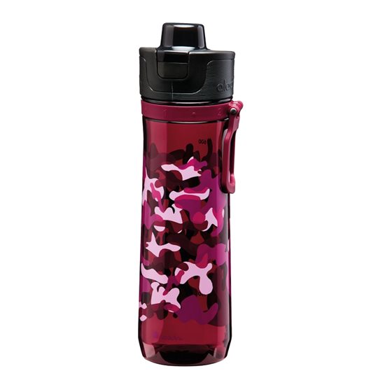 Plastikflasche, 800 ml, <<Burgund>>, "Sports Tracker" - Aladdin