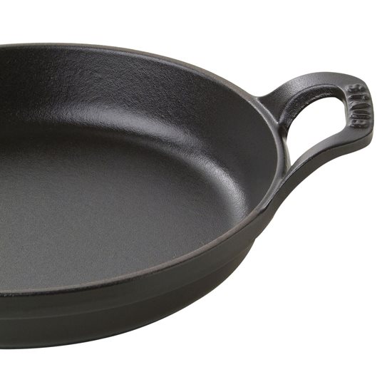 Yuvarlak fırın tepsisi, döküm, 20 cm, Black  - Staub