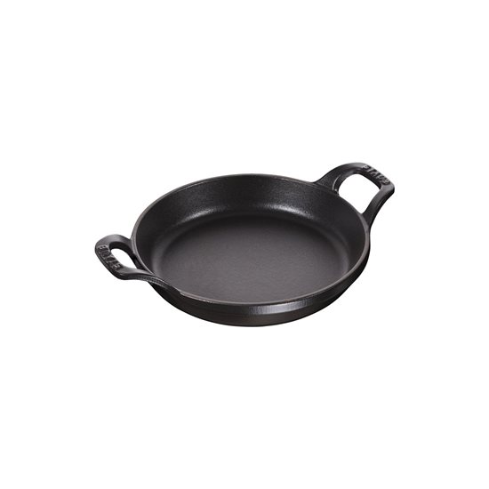 Okrągłe naczynie żaroodporne, żeliwne, 20 cm, Black - Staub