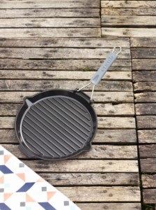 Cast iron grill pan, 27 cm, Black  - Staub
