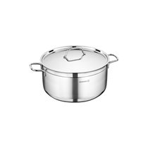 Stainless steel saucepan, with lid, 18 cm / 2.5 l, "Alfa" - Korkmaz