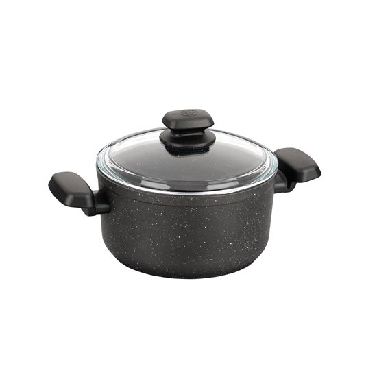 Aluminum saucepan, 20 cm / 3 l, "Ornella Alu" - Korkmaz