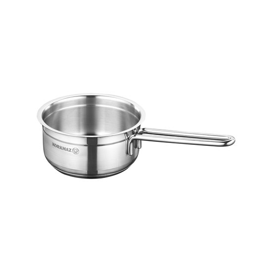 Saucepan, stainless steel, 14 cm / 1l, "Alfa" - Korkmaz