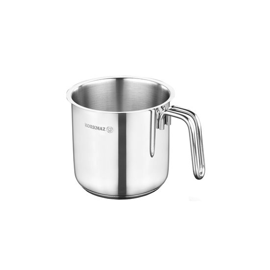 Milk pot, stainless steel, 14cm / 2L, "Perla" - Korkmaz