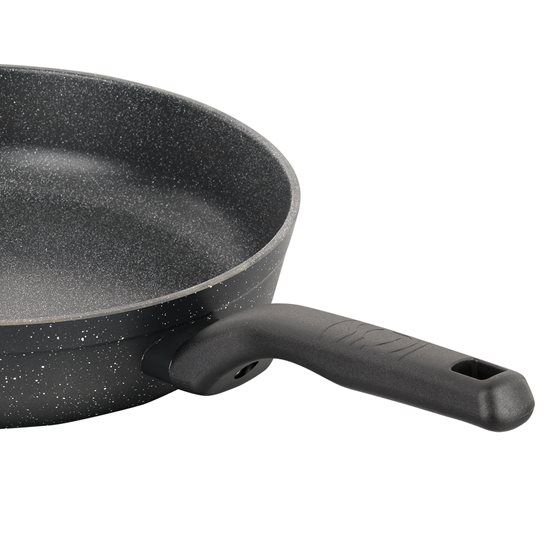 Aluminum frying pan with lid, 28 cm, "Ornella Alu" - Korkmaz