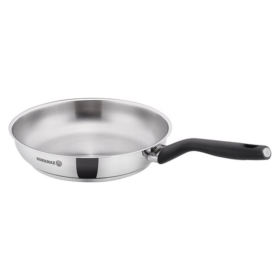 Stainless steel frying pan, 28 cm, "Nora" - Korkmaz