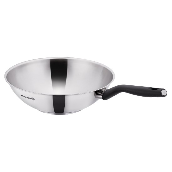Wok pan, stainless steel, 28cm / 3.5L, "Nora" - Korkmaz