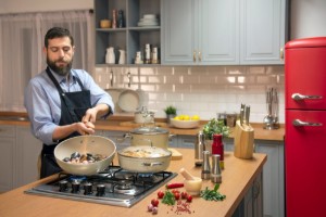Padella in alluminio, con coperchio, 28 cm, "Granita Alu" - Korkmaz
