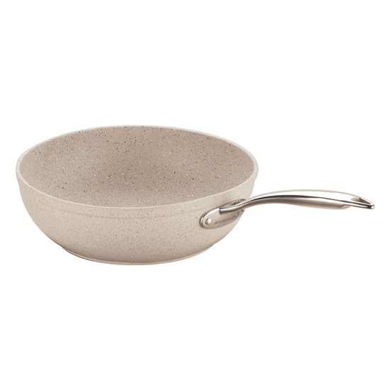 Sartén wok, aluminio, 28cm, "Granita Alu" - Korkmaz