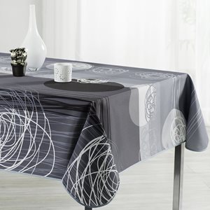 "Spirals And Lines" rectangular tablecloth, 148x300 cm - Prodeco