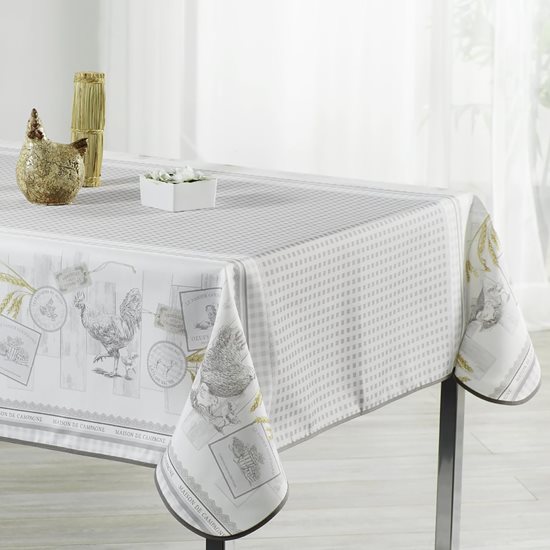 "White Country House" rectangular tablecloth, 148x300 cm - Prodeco