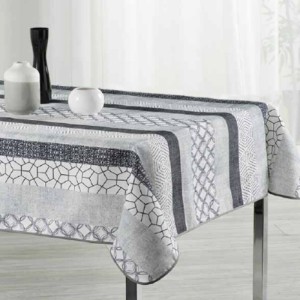 Rectangular tablecloth, 148x240 cm, gray - Prodeco