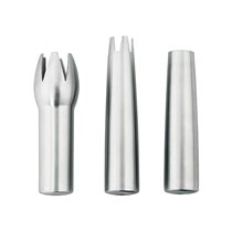 Set of 3 stainless steel nozzles - iSi brand