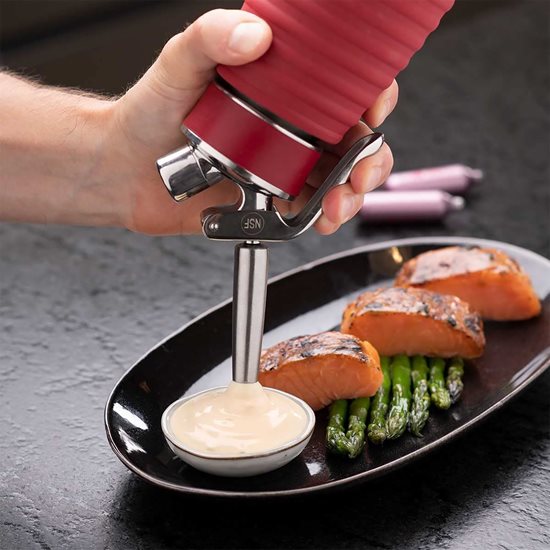 Silicone heat protection for 0.5 l Gourmet Whip siphon - iSi brand