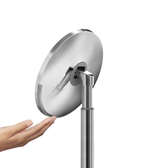 Καθρέφτης μακιγιάζ με έλεγχο φωτεινότητας, 20 cm, Brushed - simplehuman