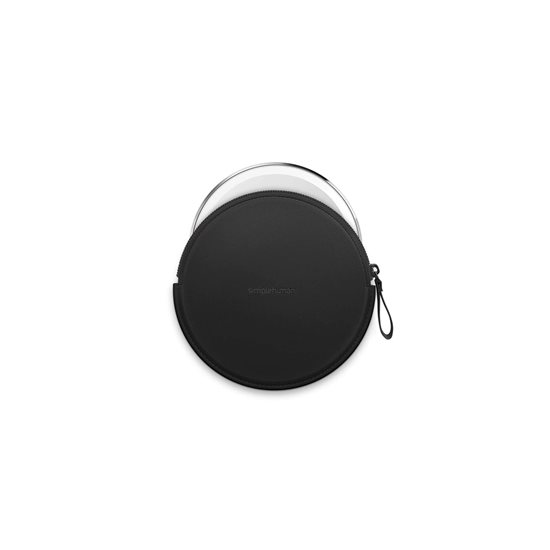 Zip case for sensor mirror, "Compact", Black - simplehuman