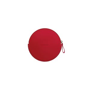 Zip case for sensor mirror, "Compact", Red - "simplehuman" brand