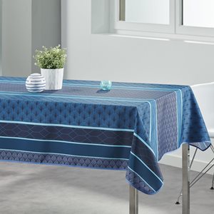 Rectangular tablecloth, 148x240 cm, blue - Prodeco