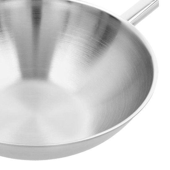 Pan wok, cruach dhosmálta, 7-Ply, 26cm/3L - Demeyere