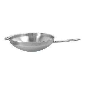 Wok pan, stainless steel, 7-Ply, 32 cm/3,5L, "Apollo" - Demeyere