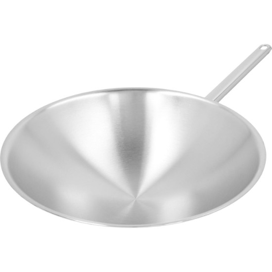 Poêle Wok, acier inoxydable, 7 plis, 36 cm/6 L, "Apollo" - Demeyere