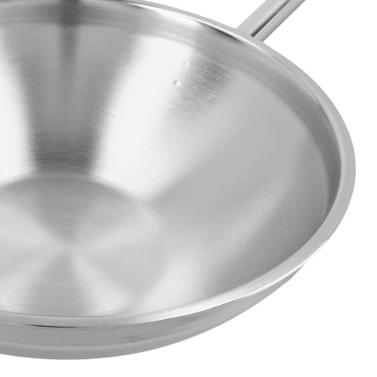 Tigaie wok, inox, 7-Ply, 36cm/6L - Demeyere