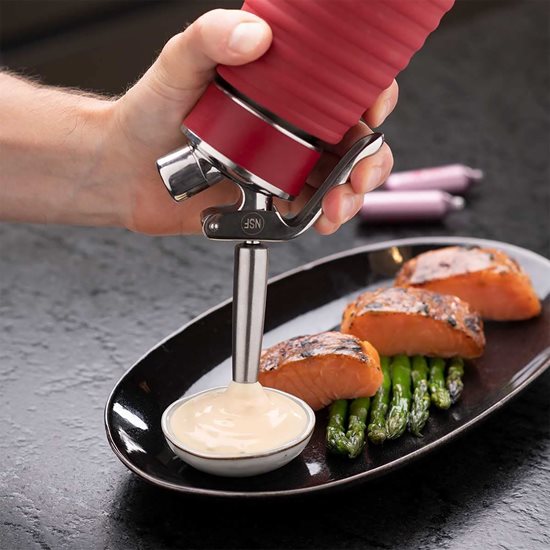 Silicone heat protection for 1 l Gourmet Whip siphon - iSi brand