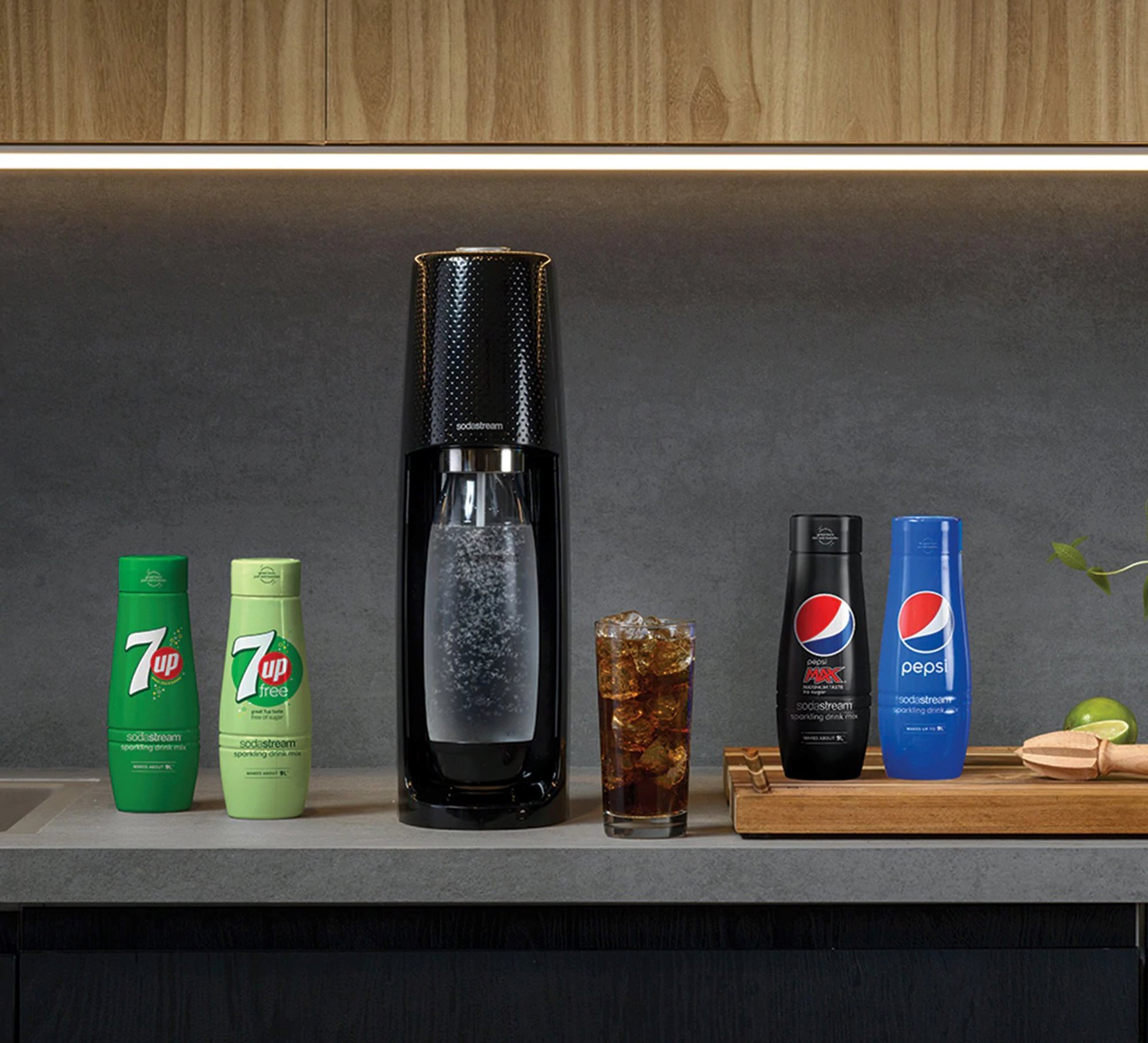 Sirop pour machine à gazéifier Sodastream Concentré Pepsi Max 440ML au  meilleur prix