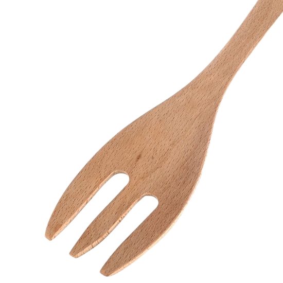 Set of 2 salad cutlery, beech wood, 30cm - Westmark