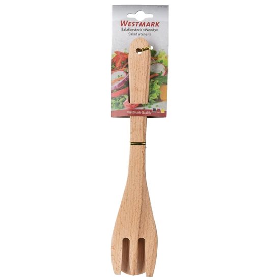 Sett med 2 salatbestikk, bøk, 30cm - Westmark