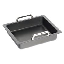 Roast tray, aluminum, with handles, 27 x 33 cm, GN 1/2 - AMT Gastroguss