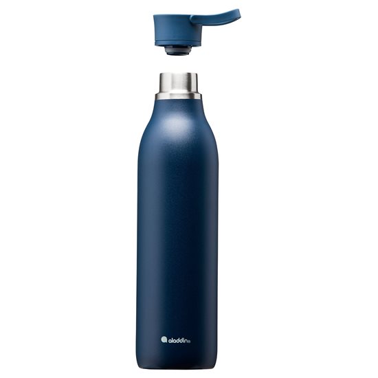 Nerezová fľaša, 600 ml, "Cityloop Thermavac", Deep Navy - Aladdin