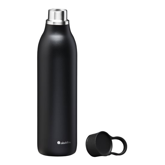 Láhev z nerezové oceli, 600 ml, "Cityloop Thermavac", Lava Black - Aladdin